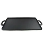 General Store Addlestone Cast Iron Reversible Griddle with Handles, 17 x 13 in. thumbnail 2