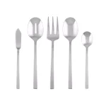 Cambridge Silversmiths Beacon Mirror 45-Piece Flatware Set, Service for 8, 18/0 Stainless Steel thumbnail 2
