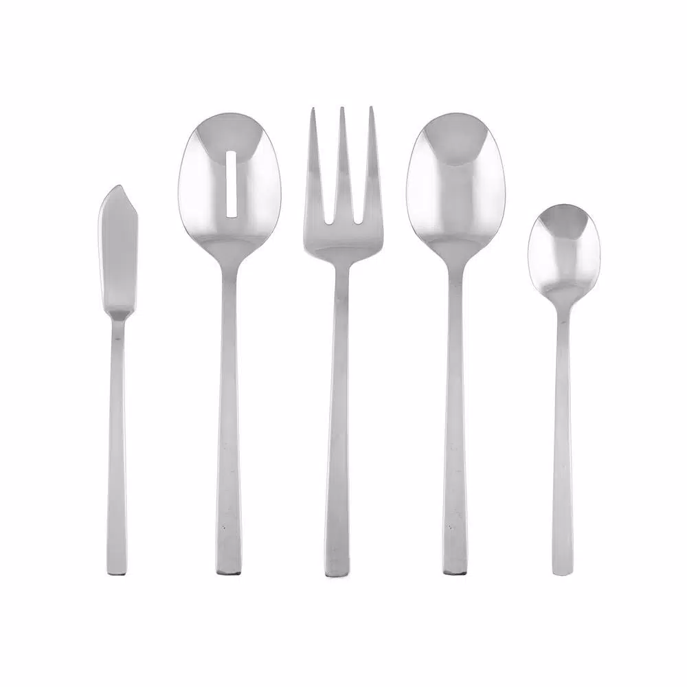 Cambridge Silversmiths Beacon Mirror 45-Piece Flatware Set, Service for 8, 18/0 Stainless Steel