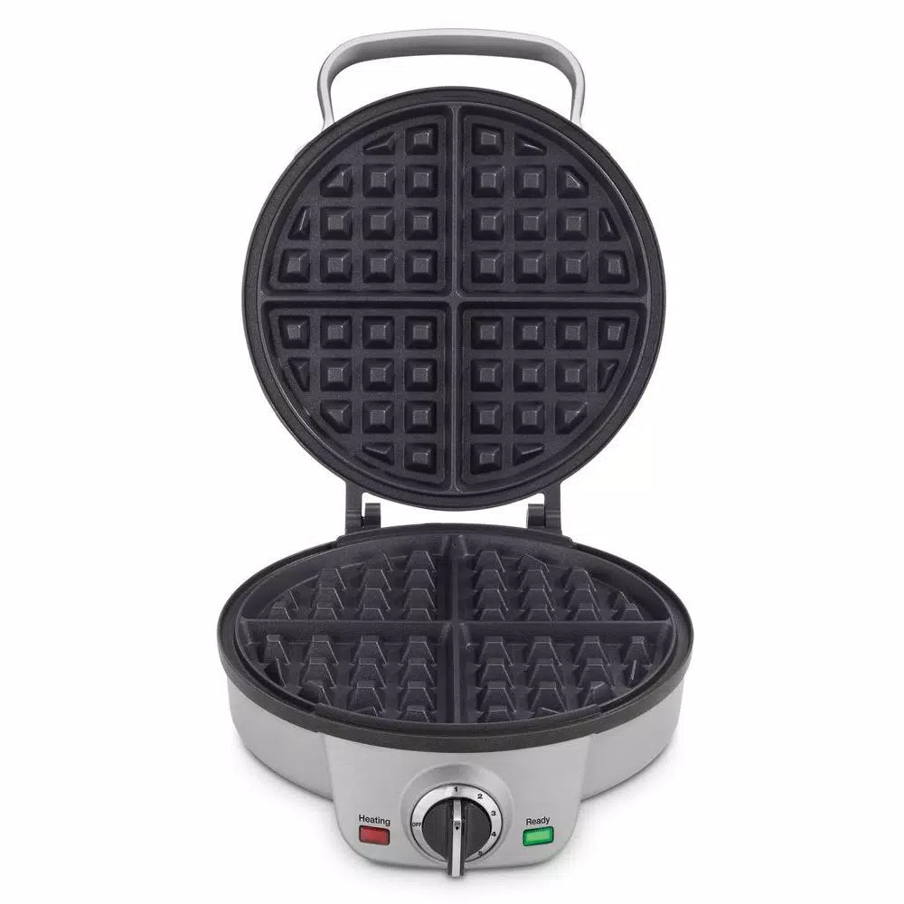 Cuisinart 4-Slice Belgian Waffle Maker with 6 Browning Settings, Brushed Stainless Steel