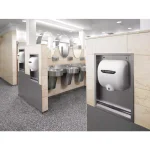XLERATOR Excel Dryer XLERATOR High Speed Electric Hand Dryer, White Epoxy Zinc, 110-120V thumbnail 6