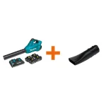 Makita 36V (18V x2) LXT Brushless Cordless Blower Kit with 4 (5.0 Ah) Batteries and Charger thumbnail 1