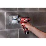 Milwaukee M12 12V Lithium-Ion Cordless Drill/Driver and Impact Driver 2-Tool Combo Kit with 2 Batteries and Bit Set thumbnail 7