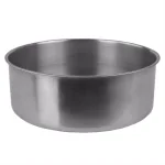 Unbranded Brushed Stainless Steel Food Storage Container Set, 5-Piece Silver Set thumbnail 3