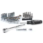 Husky 65-Piece 1/4 in. and 3/8 in. Drive Mechanics Tool Set thumbnail 2