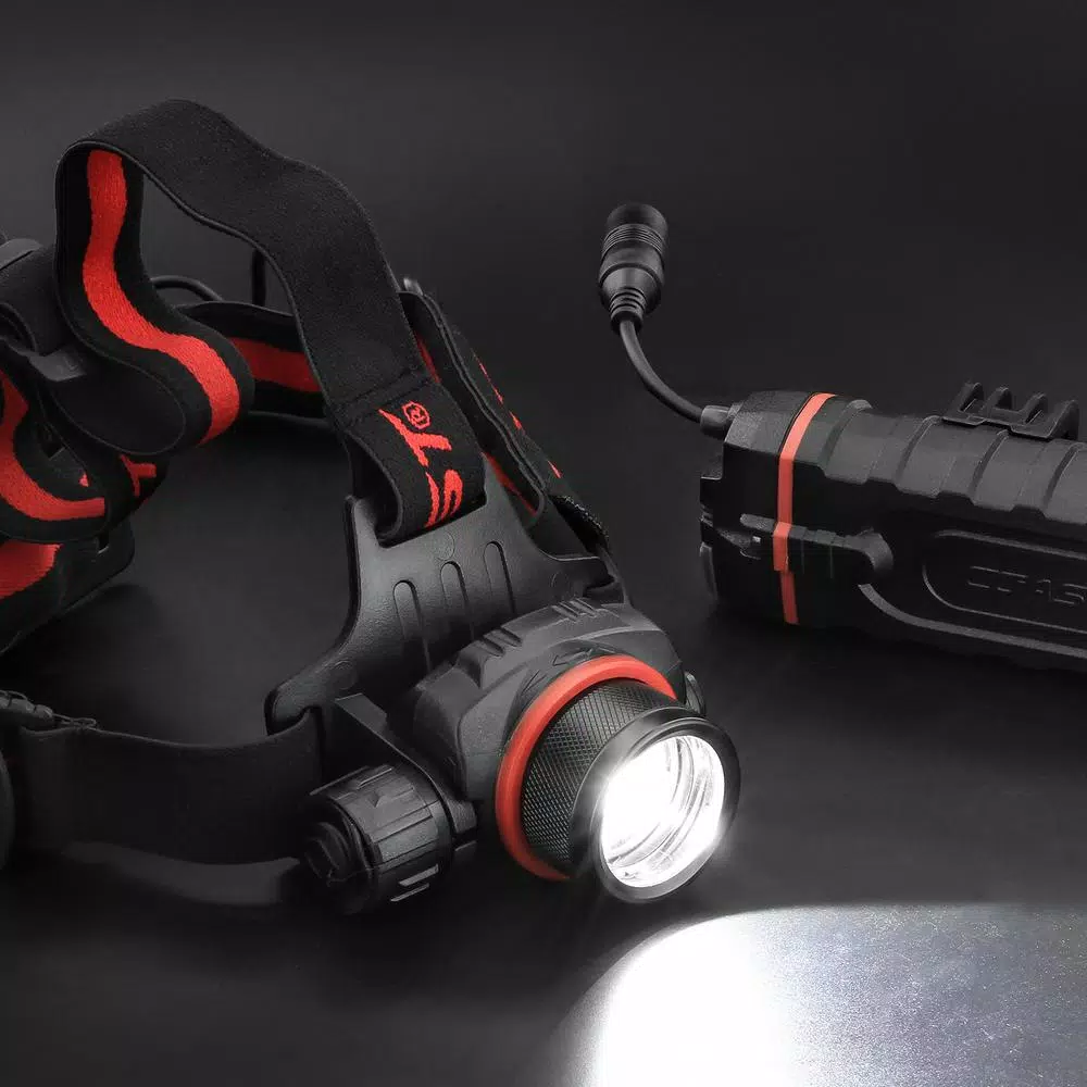 Coast HL8R 800 Lumen Rechargeable LED Headlamp with Twist Focus and Dual Power