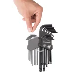 Steelman 26-Piece SAE and Metric Long Arm Ball End Hex Key Wrench Set thumbnail 5