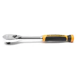 GearWrench 1/2 in. Drive 90-Tooth Dual Material Teardrop Ratchet, 11 in. thumbnail 2