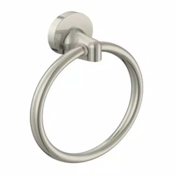 Design House Alta Bay 4-Piece Bathroom Hardware Accessory Kit, Brushed Nickel