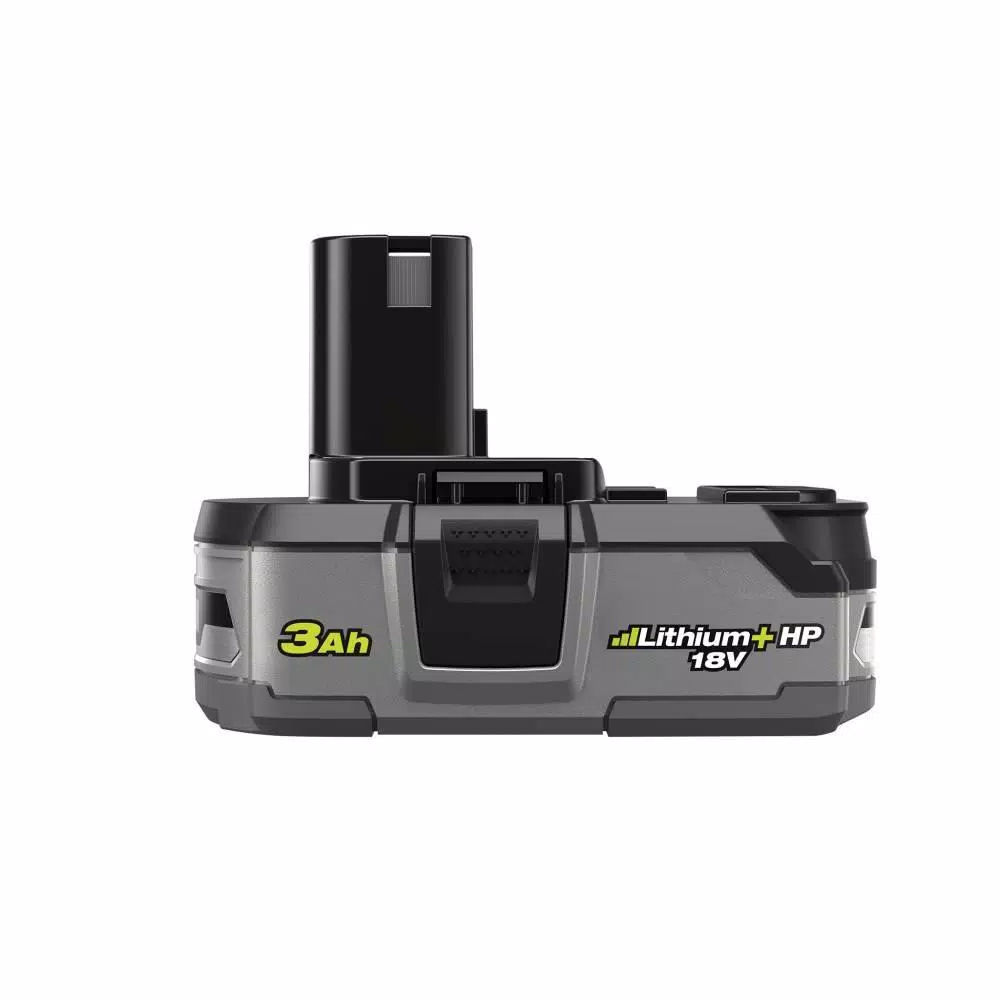 Ryobi 18V ONE+ Battery Combo Kit: 2.0 Ah Compact & 3.0 Ah LITHIUM+ HP High Capacity Lithium-Ion Batteries