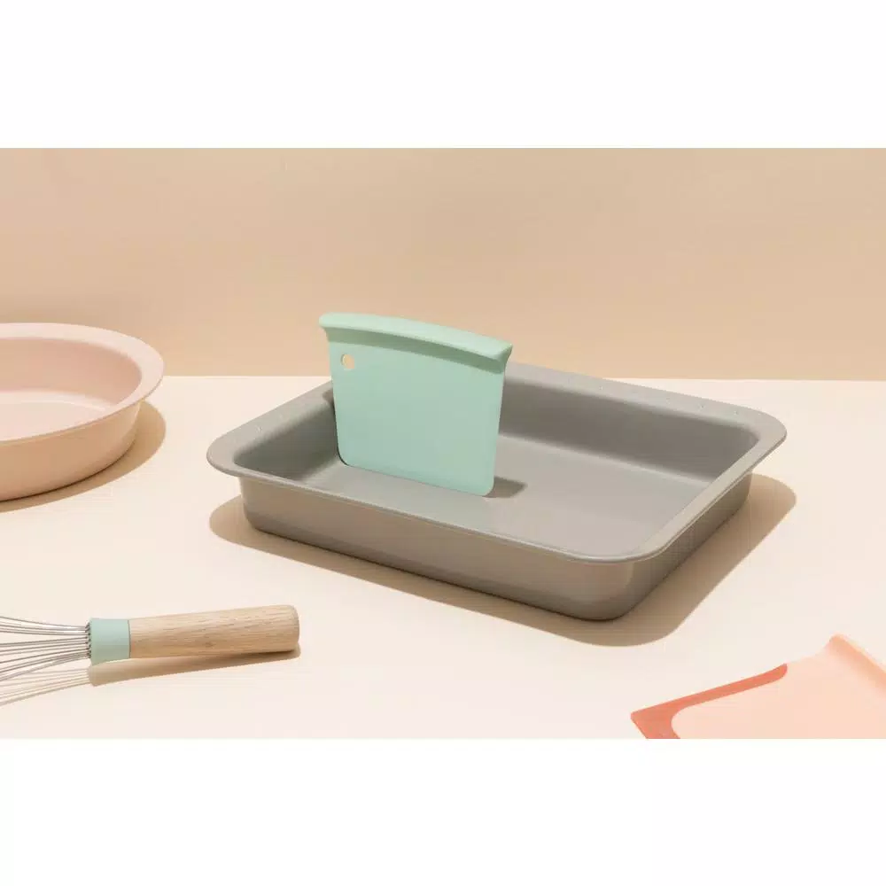 BergHOFF Leo 2-Piece Mint and Blue Prep Set - Slicer and Ginger Grater