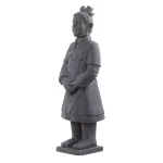 Nearly Natural 40 in. Classic Gray Stone Warrior Statue - Indoor/Outdoor Decorative Sculpture thumbnail 7