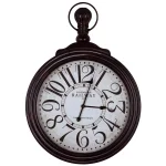 Yosemite Home Decor Caledonian Railway Black Oversized Wall Clock thumbnail 1