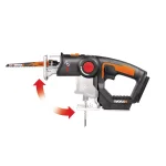 Worx 20V Power Share Axis 2-in-1 Cordless Reciprocating and Jig Saw (Tool Only) thumbnail 7