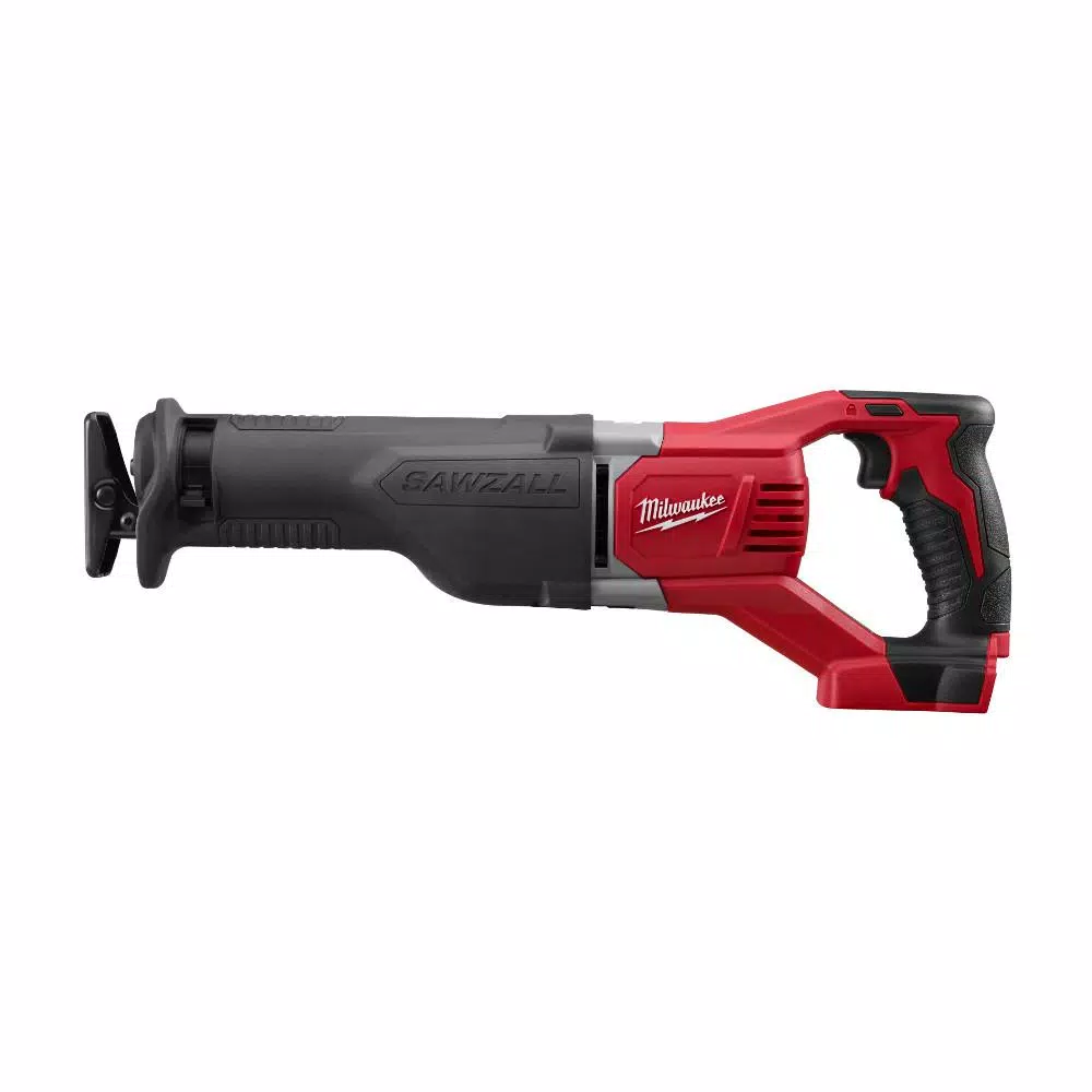 Milwaukee M18 18V Lithium-Ion 3-Tool Combo Kit with Drill/Driver, Impact Driver, and SAWZALL Reciprocating Saw