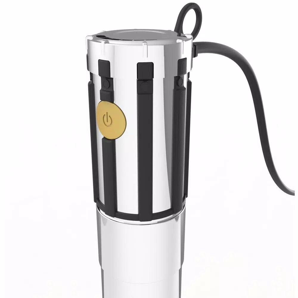 Pangea Brands Anakin Skywalker 6-Speed Blue and Silver Immersion Blender, 300W Corded Handheld Mixer