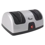 Chard 2-Step Electric Knife Sharpener, Silver/Black thumbnail 2