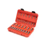 TEKTON 33-Piece 1/4 in. and 3/8 in. Drive Universal Joint Socket Set, 6-Point Hex thumbnail 2