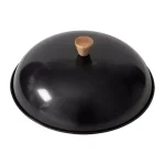 Honey-Can-Do Joyce Chen 4-Piece Carbon Steel Non-Stick Wok Set with High Dome Lid, Bamboo Spatula, and Recipe Booklet thumbnail 6