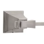 Glacier Bay Exhibit Single Post Toilet Paper Holder, Brushed Nickel thumbnail 4