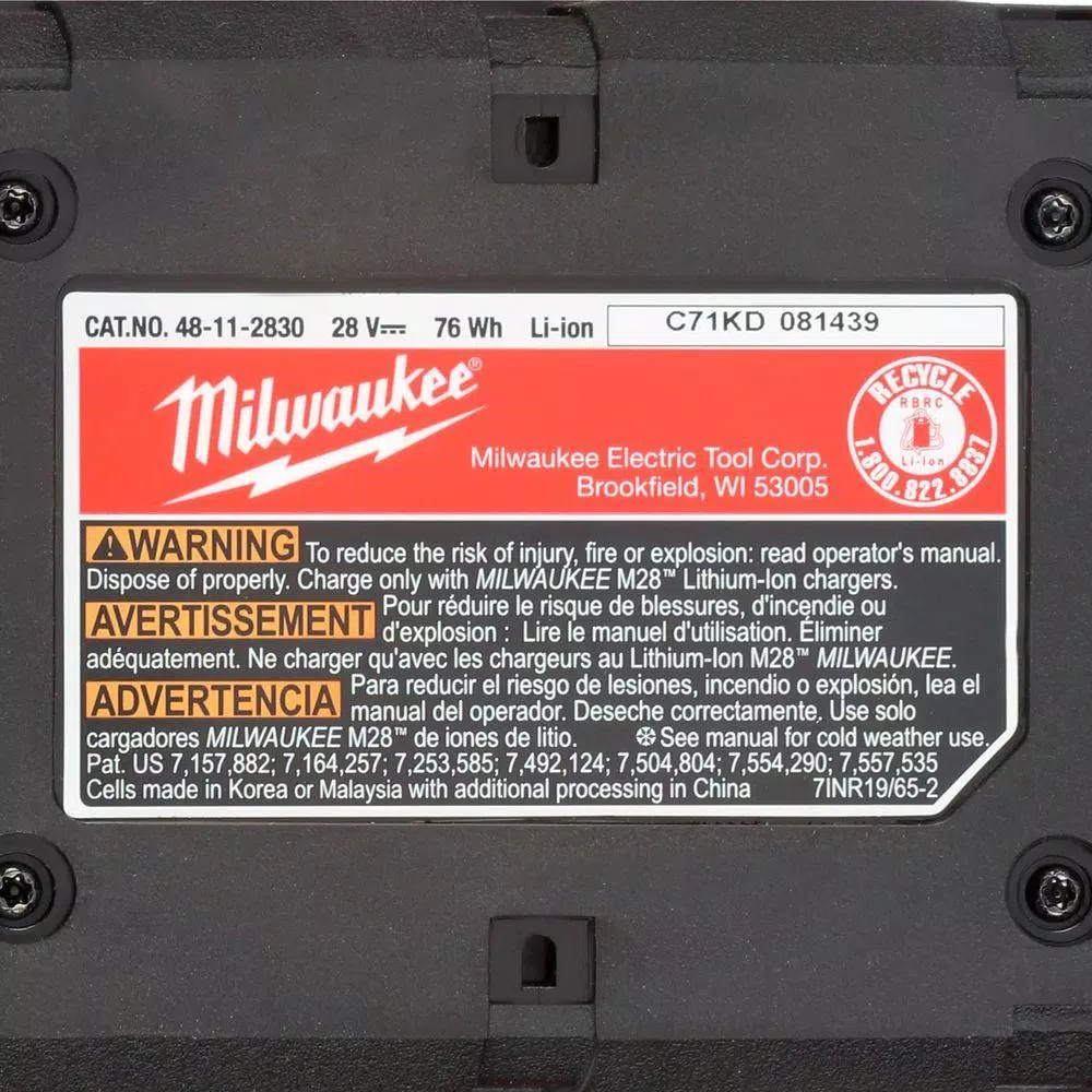 Milwaukee M28 28V Lithium-Ion Cordless Band Saw Kit with 3.0Ah Battery, Charger, and Hard Case