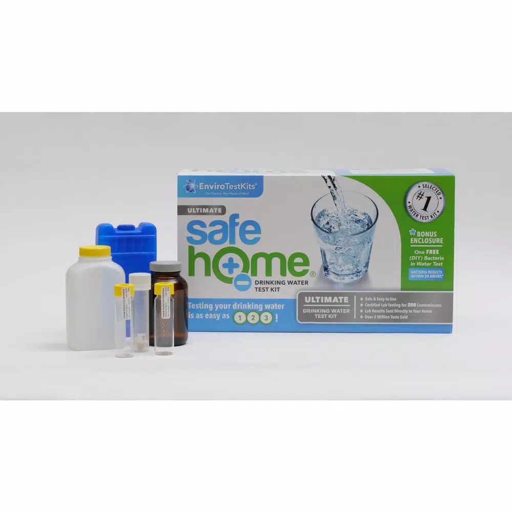 Safe Home Ultimate Drinking Water Test Kit - 200 Contaminants Tested at EPA Certified Laboratory
