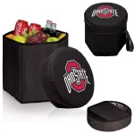 Picnic Time Ohio State Buckeyes 12 Qt. Bongo Collapsible Soft-Side Cooler - Black thumbnail 2