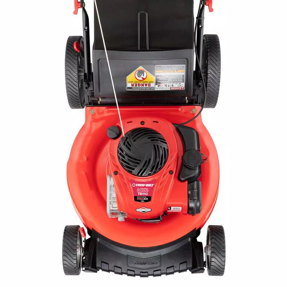 Troy-Bilt TB110 21 in. Gas Walk Behind Push Mower with Briggs & Stratton 140cc Engine