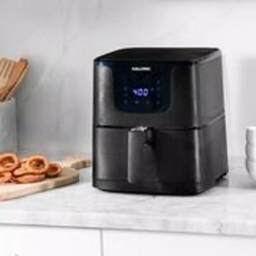 Kalorik 3.5 Qt. Digital Air Fryer, Matte Black Multi-Functional Fryer, Oven, Grill & Roaster
