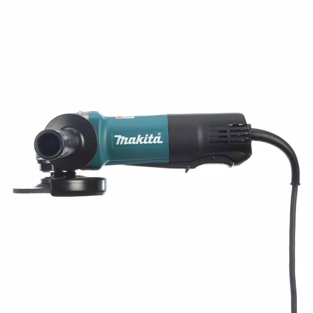 Makita 4-1/2 in. Angle Grinder, 7.5 Amp, 11,000 RPM with Paddle Switch