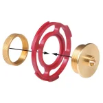 Milescraft TurnLock Router Base Plate and Guide Bushing Set thumbnail 5