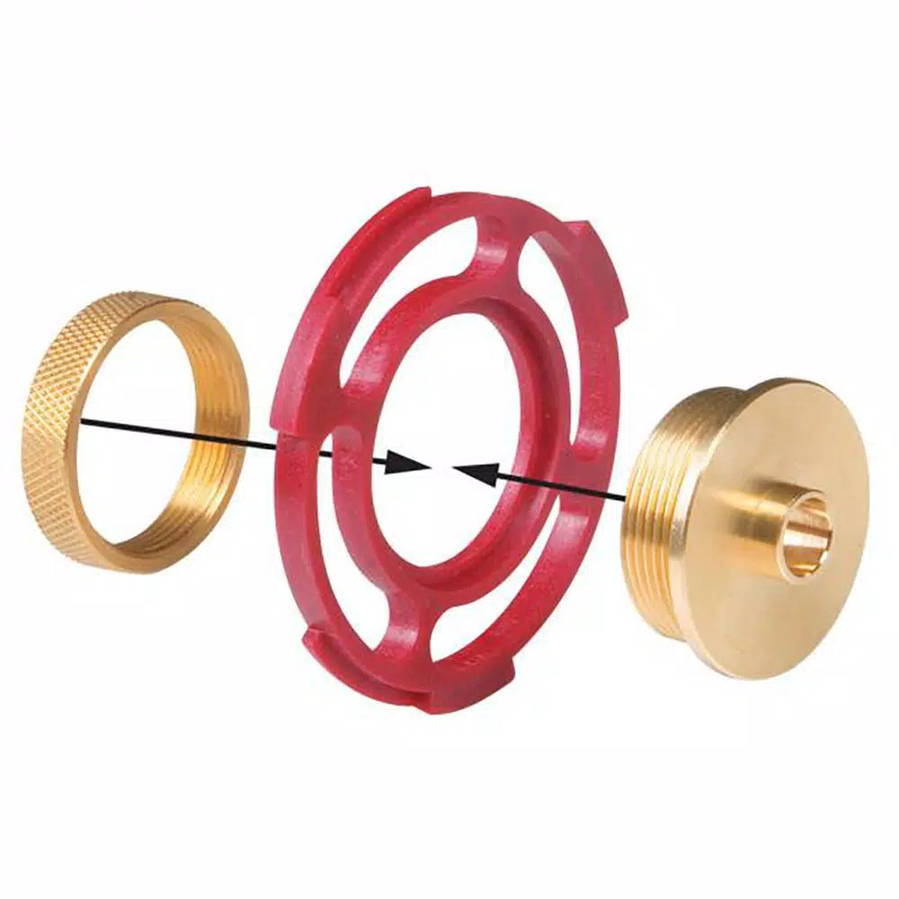Milescraft TurnLock Router Base Plate and Guide Bushing Set
