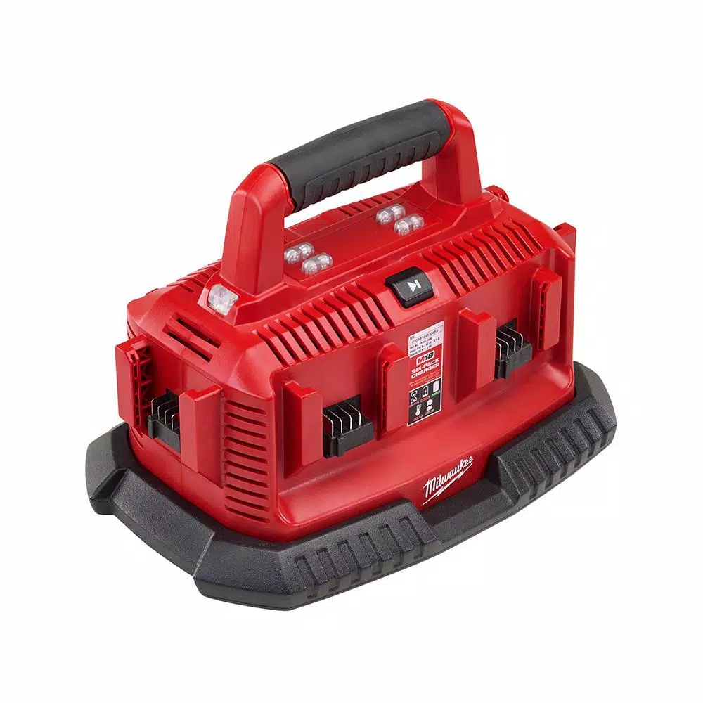 Milwaukee M18 FUEL 18V Cordless Brushless String Trimmer with QUIK-LOK & 6-Port Sequential Charger Kit