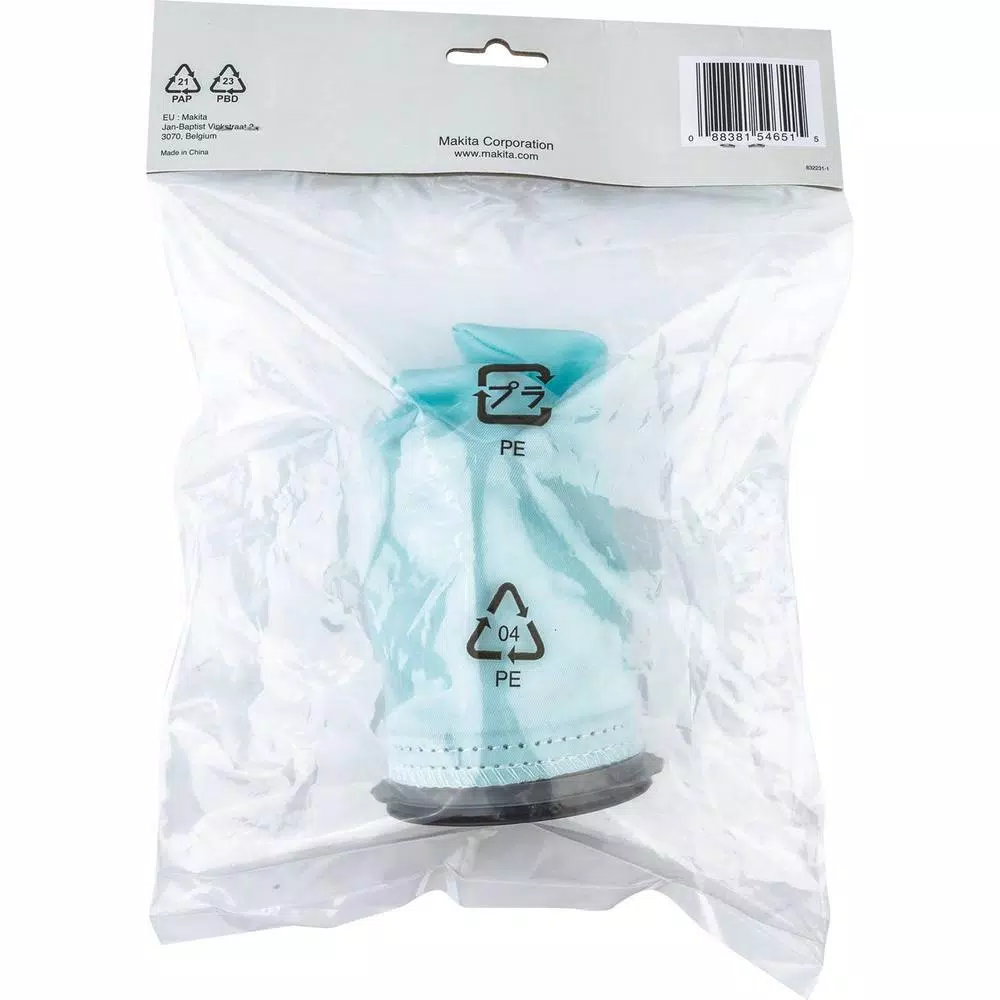 Makita 6 Black Upholstery Nozzle for 18V LXT Cordless Compact Vacuums