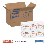WypAll L30 White Quarterfold Wipers, 12 Boxes of 90 Wipes thumbnail 2