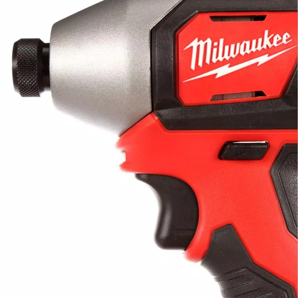 Milwaukee M18 18V Lithium-Ion 1/4 in. 2-Speed Impact Driver Kit with (2) 1.5Ah Batteries, Charger, and Hard Case