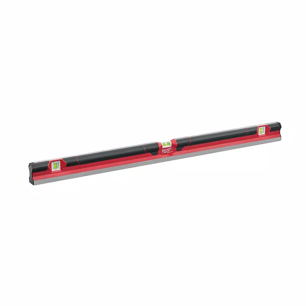 Milwaukee 48 in. Concrete Screed Level with 150 ft. Extra Bold Large Capacity Chalk Reel