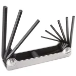 Klein Tools 9-Piece Folding Hex-Key Set, SAE Inch Sizes thumbnail 1