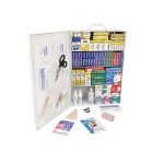 Rapid Care 1110-Piece Industrial First Aid Cabinet - 4 Shelf ANSI/OSHA Compliant thumbnail 1