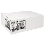 Unbranded 45 Gallon Black Low Density EZ Tie Closure Trash Bags, 1.3 Mil, 100-Count thumbnail 2