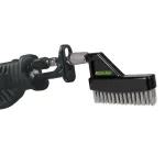 ReciproTool Nylon Offset Brush for Reciprocating Saws, Compatible with Universal Adapter thumbnail 3