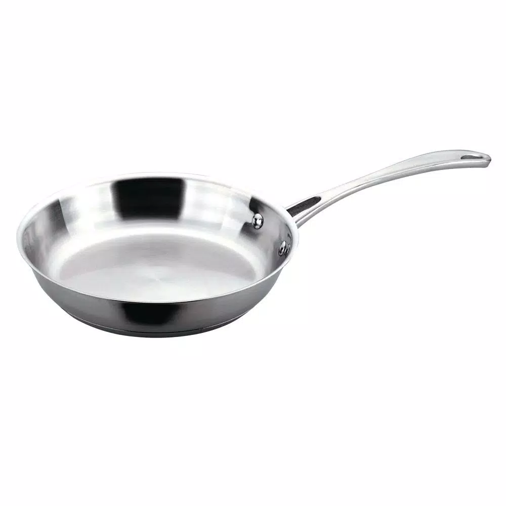 BergHOFF Essentials 2-Piece Stainless Steel Cookware Set with 12 in. Fry Pan
