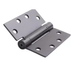 Global Door Controls 4.5 in. x 4.5 in. Oil Rubbed Bronze Steel Spring Hinge (Set of 3) thumbnail 3