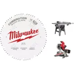 Milwaukee 12 in. 60-Tooth Combination Circular Saw Blade thumbnail 1