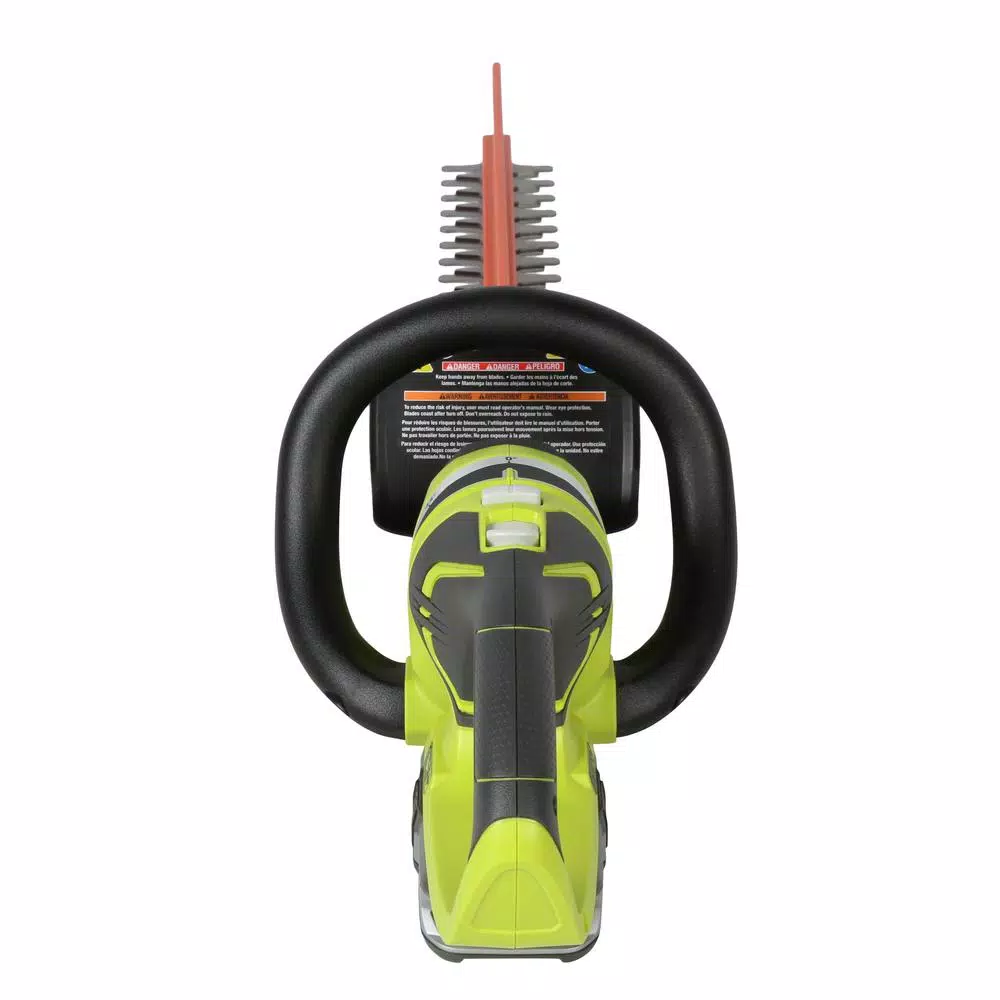 RYOBI ONE+ 18V Lithium-Ion 22 in. Cordless Hedge Trimmer with 1.5 Ah Battery and Charger Included