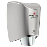 World Dryer SMARTdri High-Speed Electric Hand Dryer, Brushed Stainless Steel thumbnail 3