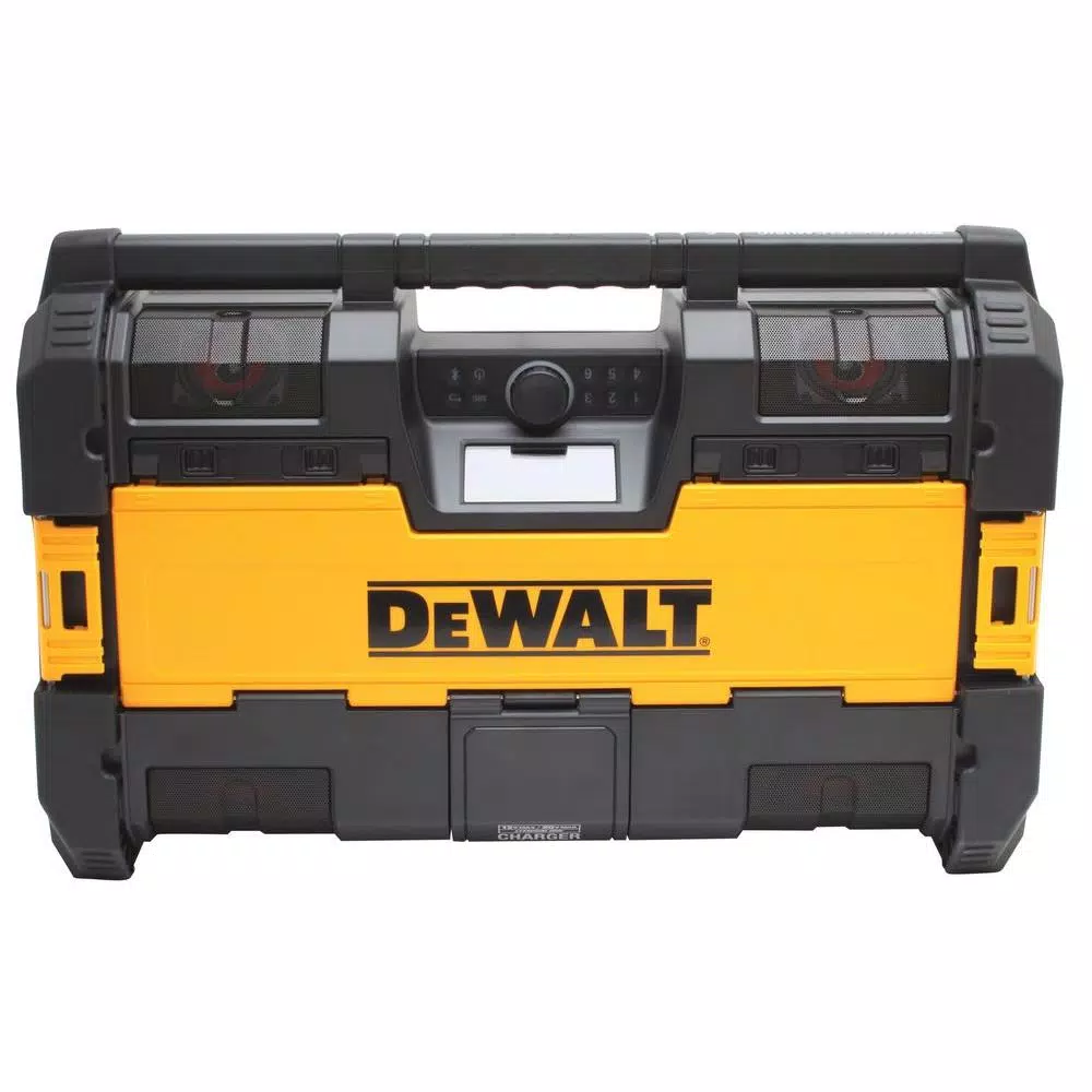 DEWALT TOUGHSYSTEM Portable Radio & Digital Music Player with Tool Box Cooler Bundle