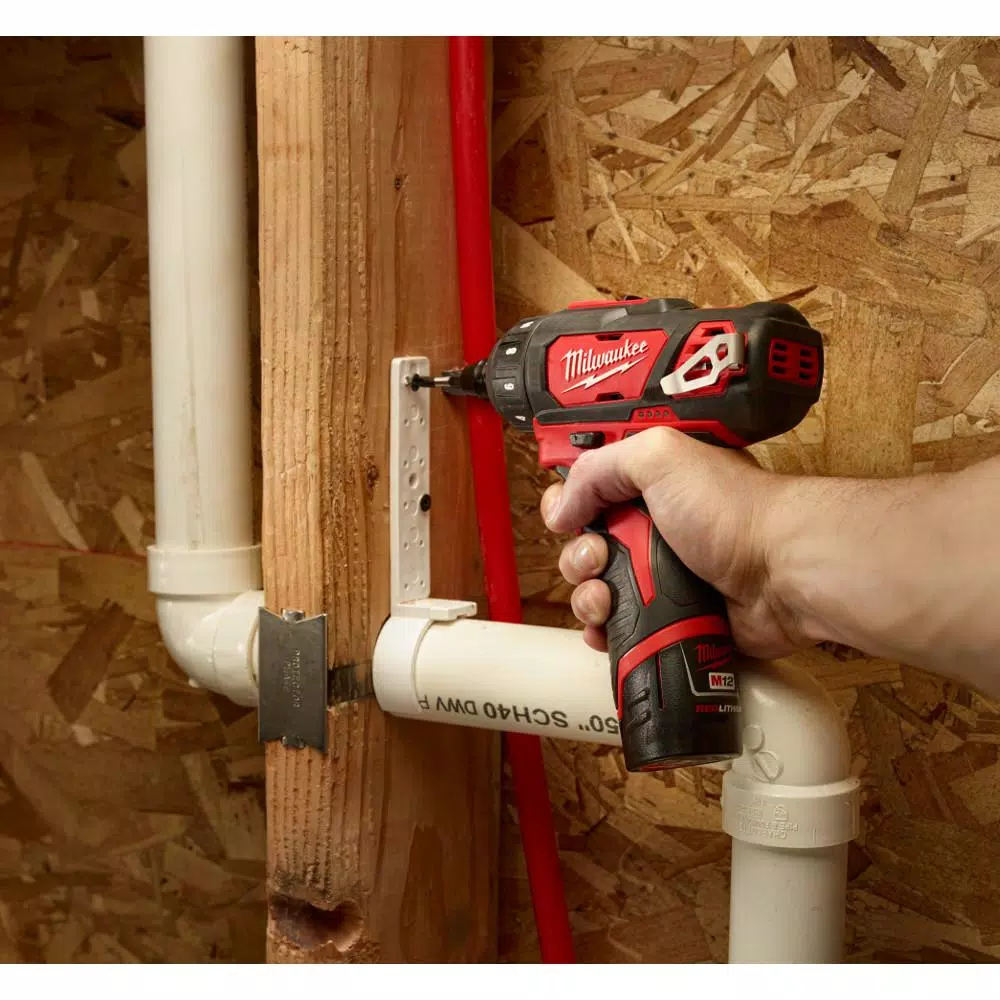 Milwaukee M12 12V Lithium-Ion Cordless 1/4 in. Hex 2-Speed Screwdriver (Tool-Only)