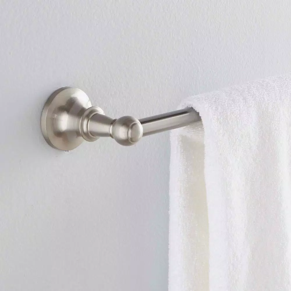 Moen Vale 24 in. Towel Bar in Spot Resist Brushed Nickel