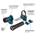 Bosch HDC300 Dust Collection Attachment for SDS-Max and Spline Rotary Hammers thumbnail 2